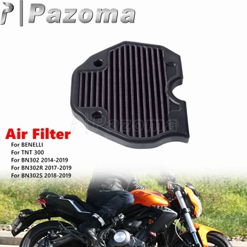 Пластиковый Воздушный Фильтр Для Очистки Мотоциклетной Бумаги Benelli TNT300 BN302 BN302R BN302S BN 302 TNT 300 Аксессуары Для Мотоциклов 2014-19