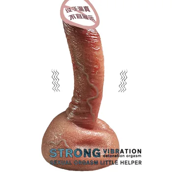 Stimulator Dildo Sex Dildo Adult Toys Plug Penis Woman Men Massager Anus Dilator Butt Vibrator Big игрушки для взрослых  дилдо