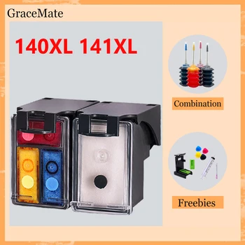 GraceMate 140XL 141XL Сменный Чернильный Картридж для HP 140 141 HP 140 hp 141 для Photosmart C4583 C4283 C5283 Deskjet D4263 C4480
