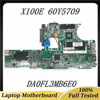 60Y5709 Высококачественная Материнская плата Для Ноутбука Lenovo Thinkpad X100E Материнская плата DA0FL3MB6E0 HM65 SLMBG N450 CPU DDR3 100% Полностью Протестирована