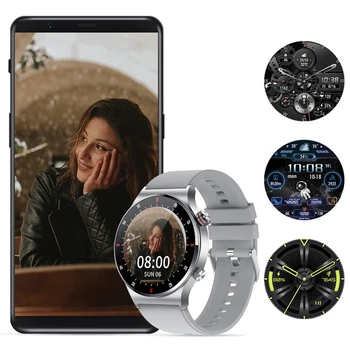 Смарт-Часы 2023 Smartwatch Bluetooth Calls Часы для Realme GT Cubot C30 X30 X19 X18 Мужской Фитнес-Браслет На Заказ Циферблат