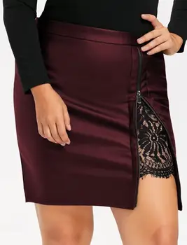 Spot 2023, новая женская повседневная горячая распродажа, весенне-летняя кружевная юбка с запахом, облегающая бедра, полуботинка
